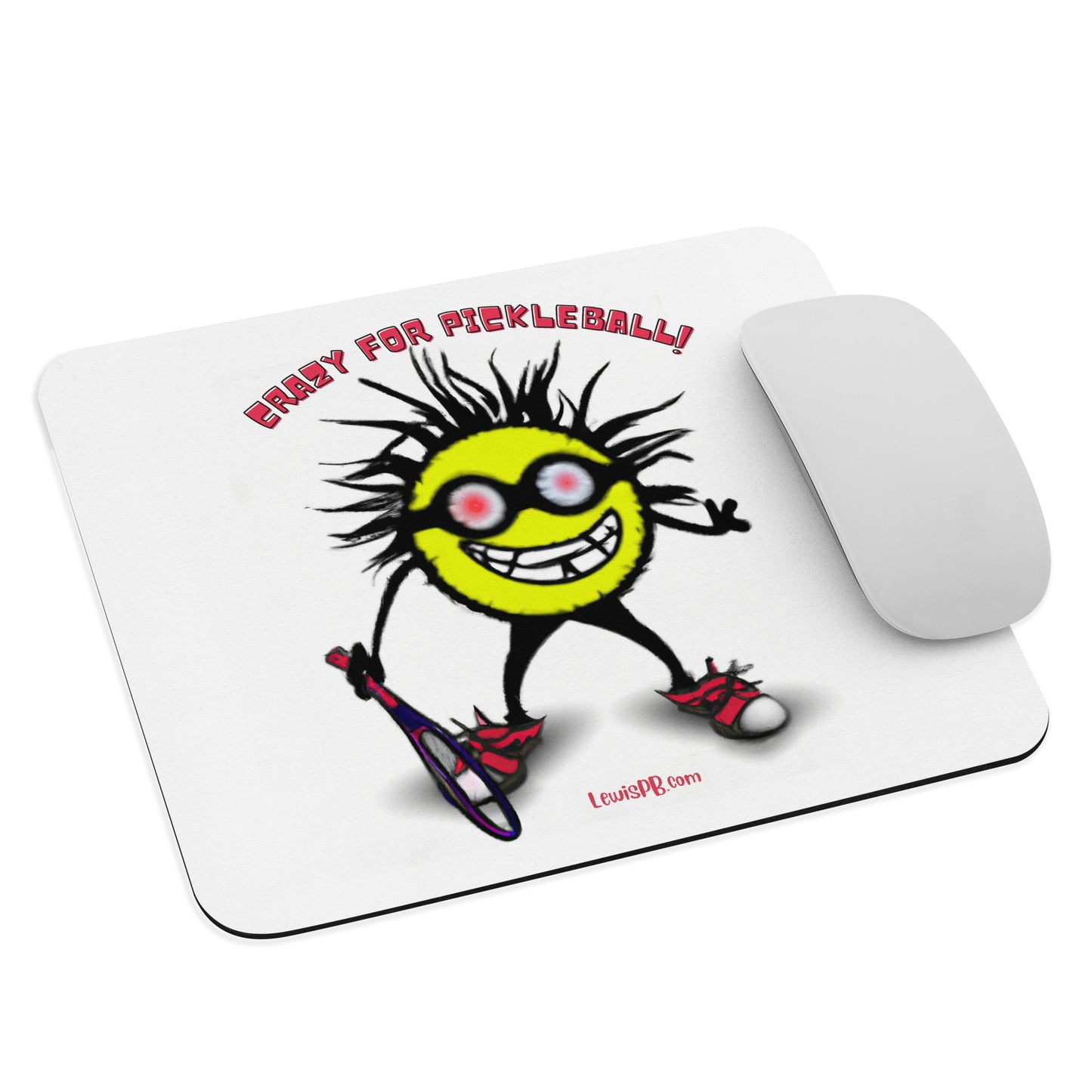 Pickleball Mouse Pad | "Crazy for Pickleball"