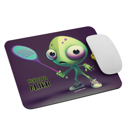 Pickleball Mouse Pad | Pickleball Alien