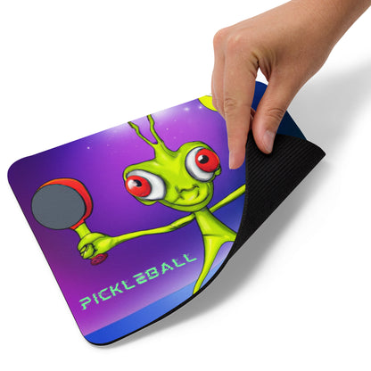 Pickleball Mouse Pad | "Pickleball Alien"