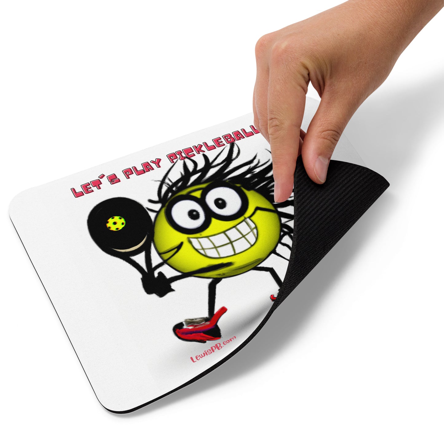 Pickleball Mouse Pad | "Let's Play Pickleball"