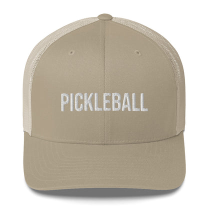 Embroidered PICKLEBALL Hat | 6-Panel Cap, Mesh Back