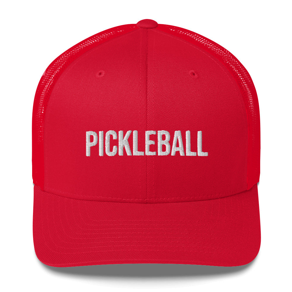 Embroidered PICKLEBALL Hat | 6-Panel Cap, Mesh Back