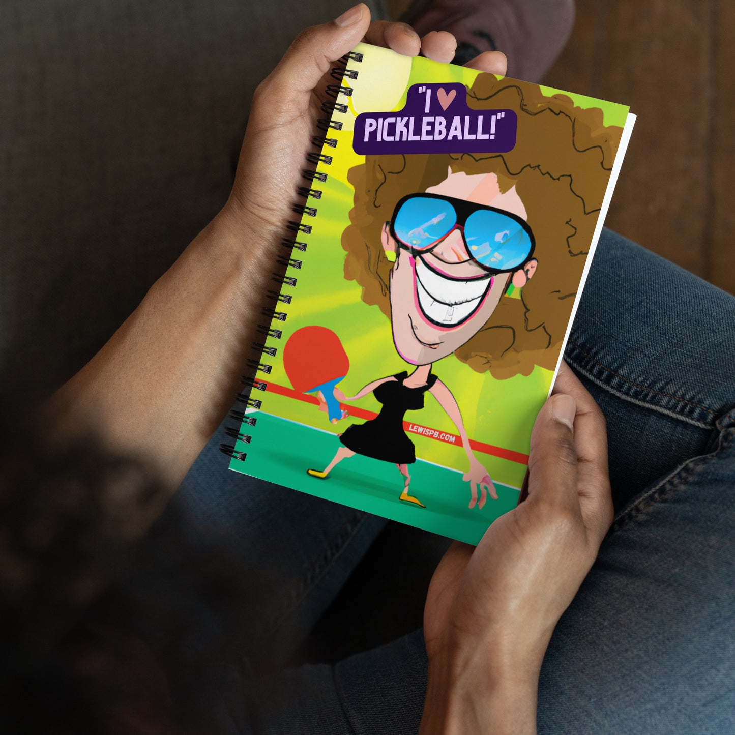 Pickleball Spiral Notebook | "I Love Pickleball" #2