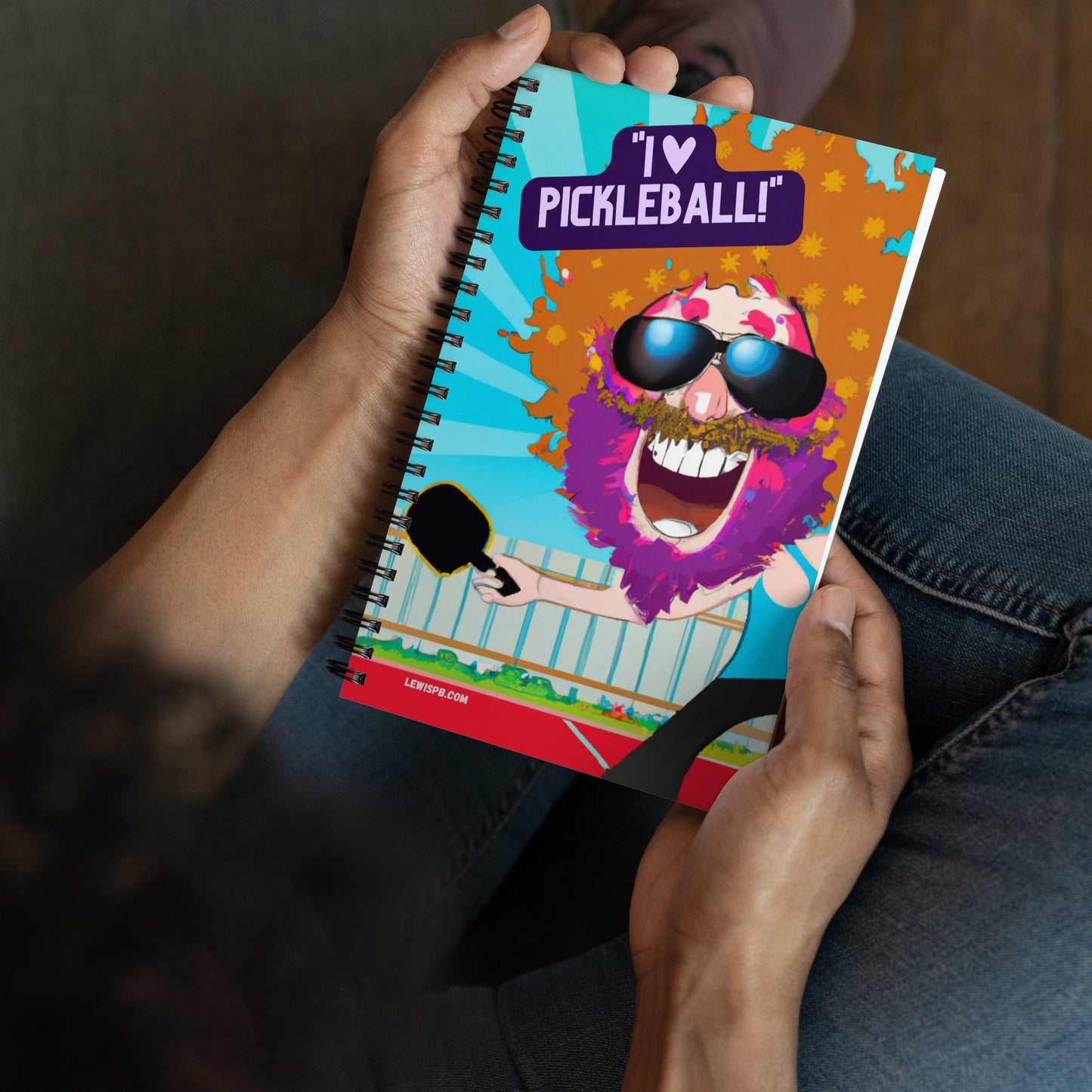 Pickleball Spiral Notebook | "I Love Pickleball" #3