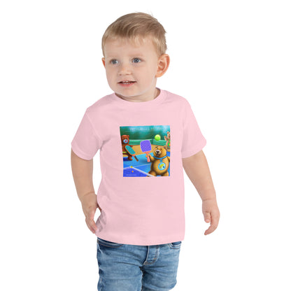 Toddler Short Sleeve Tee | "Pickleball Bears" #2