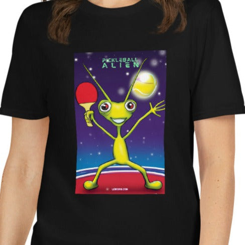 Pickleball T-Shirt | "Pickleball Alien" 5