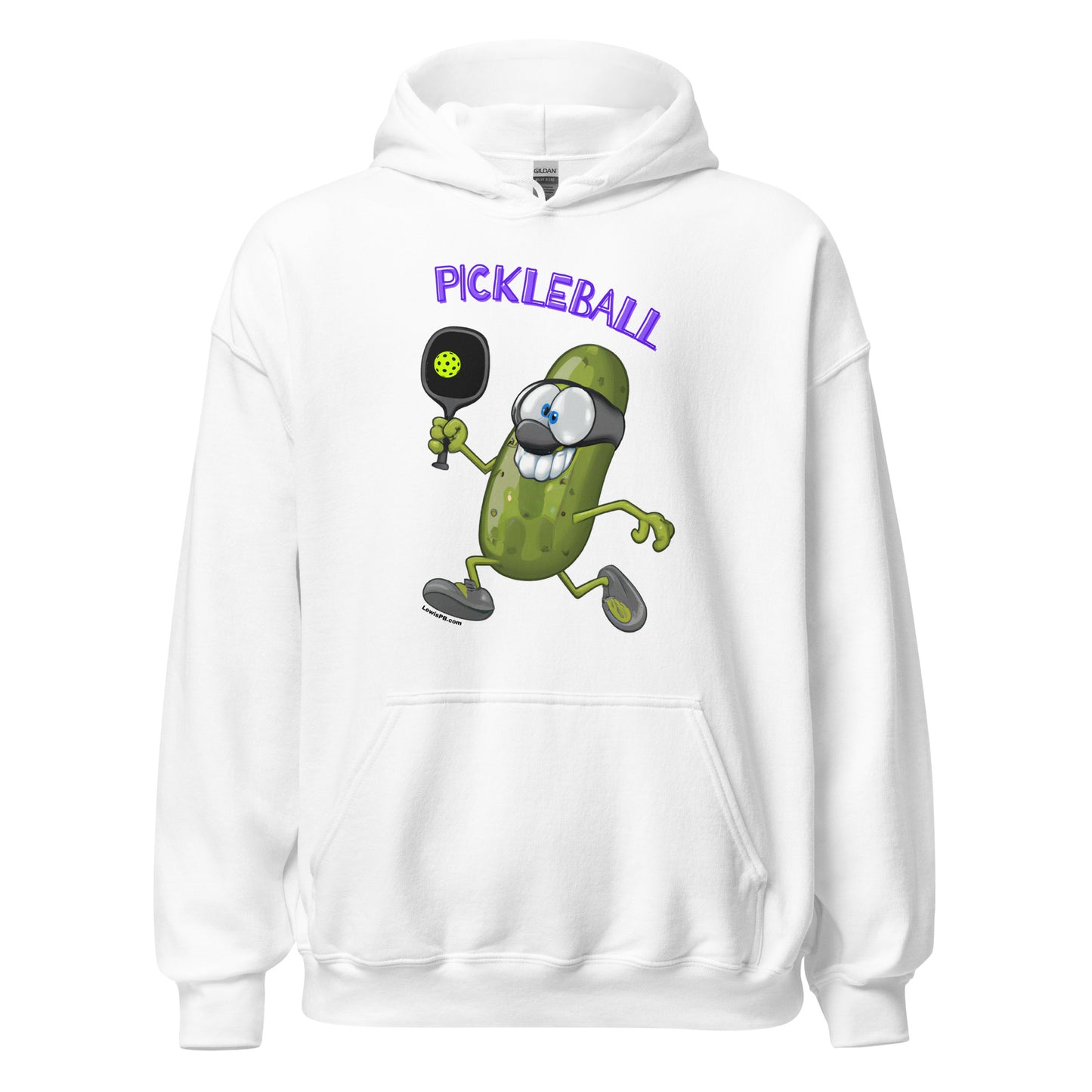 Pickle Playing Pickleball Unisex Hoodie