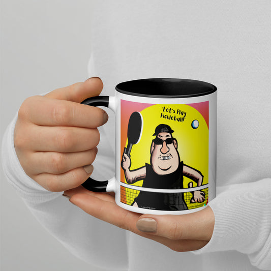 Pickleball Mug | "Let's Play Pickleball!" Cartoon