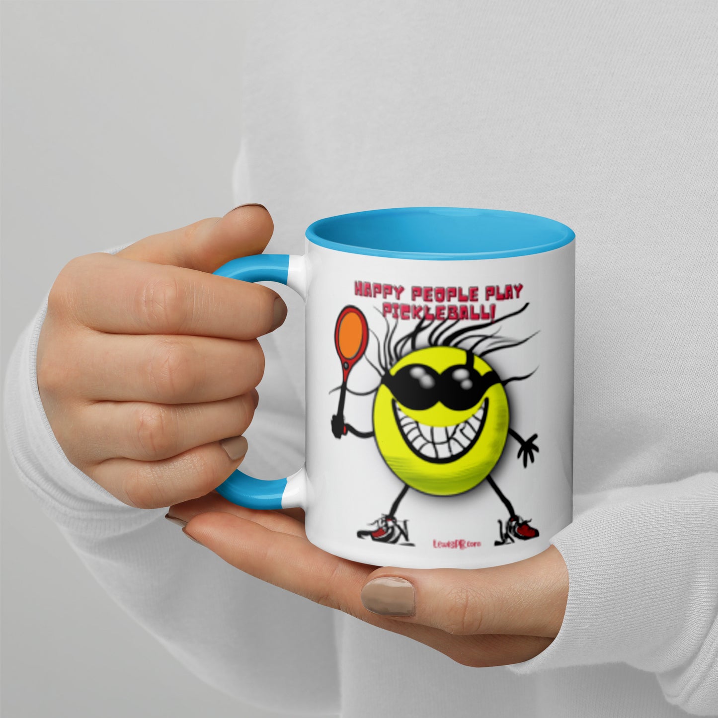 Pickleball Mug | "Happy People Play Pickleball"