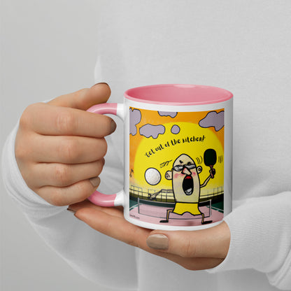 Pickleball Mug "Get Out of the Kitchen"