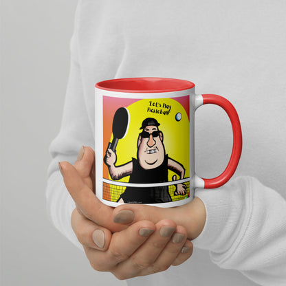 Pickleball Mug | "Let's Play Pickleball!" Cartoon