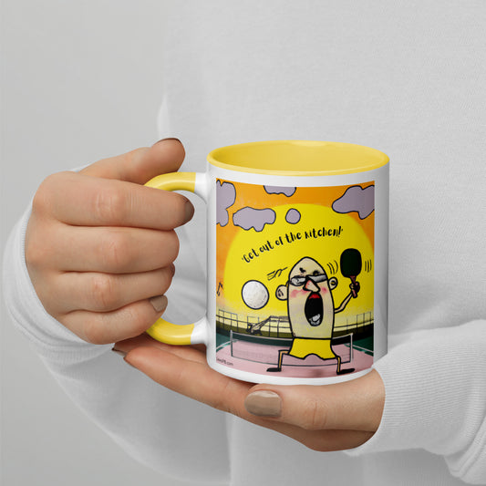 Pickleball Mug "Get Out of the Kitchen"