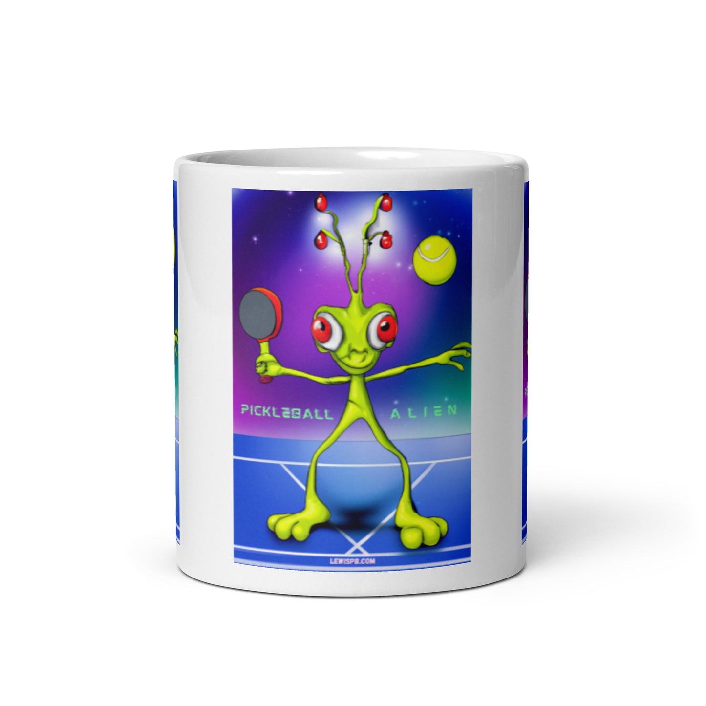 Pickleball Mug | "Pickleball Alien" 2