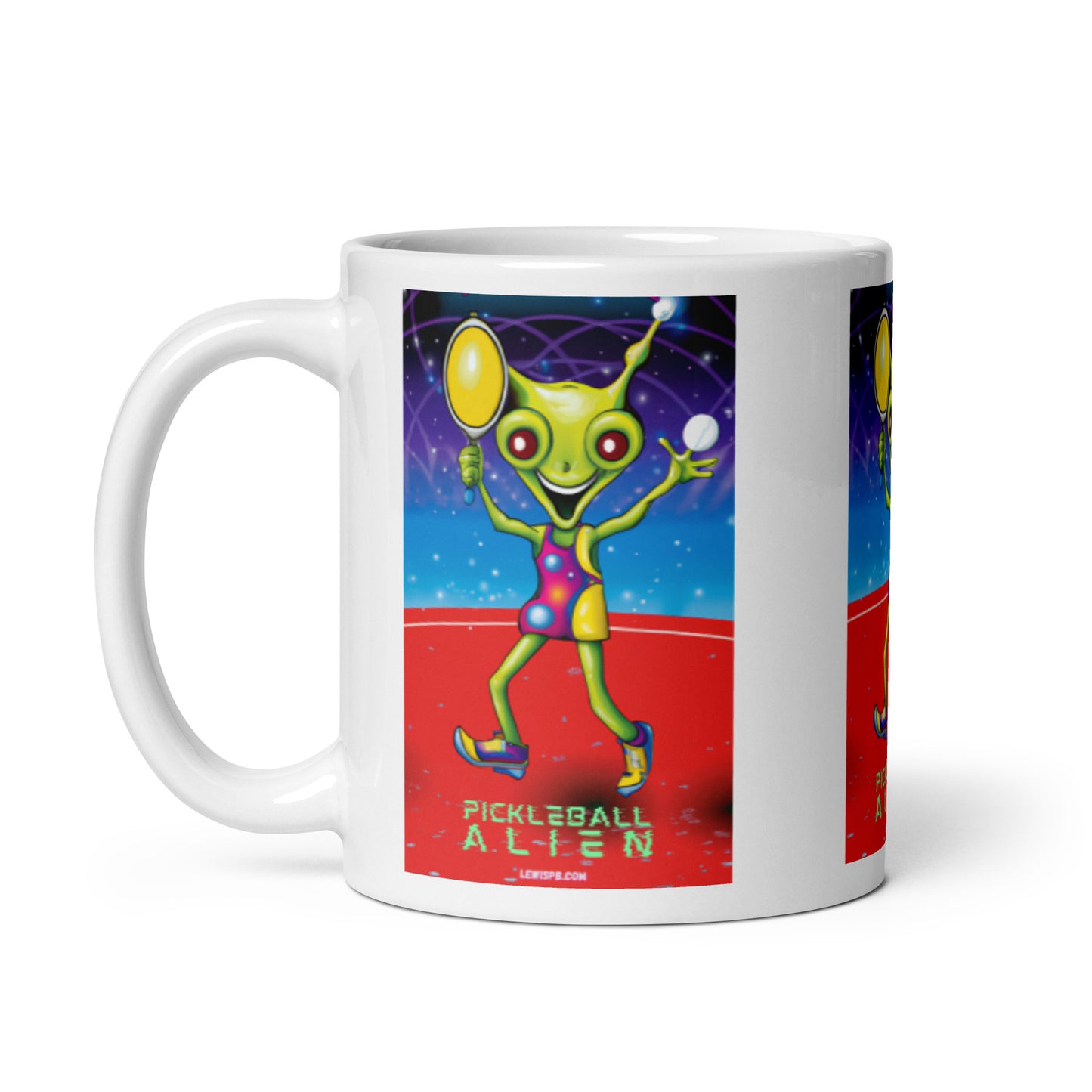 Pickleball Mug | "Pickleball Alien"