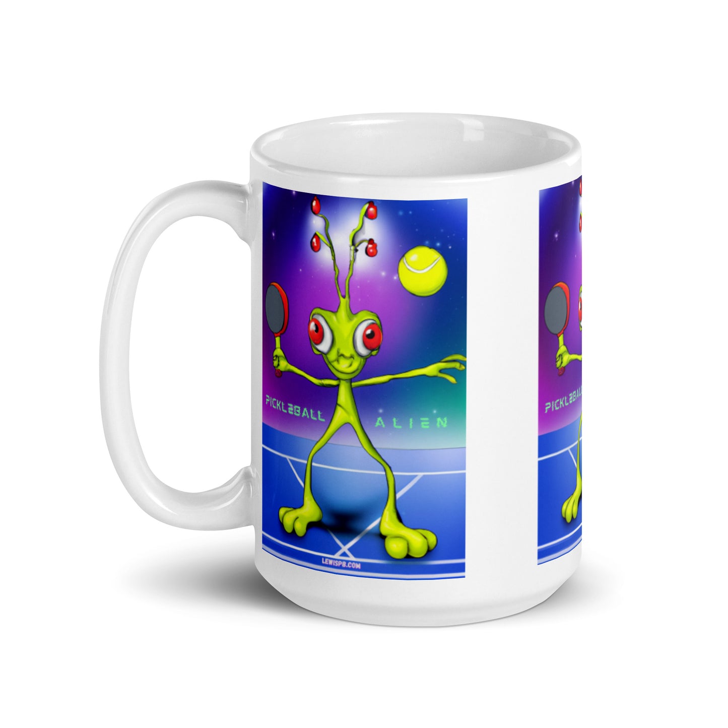 Pickleball Mug | "Pickleball Alien" 2